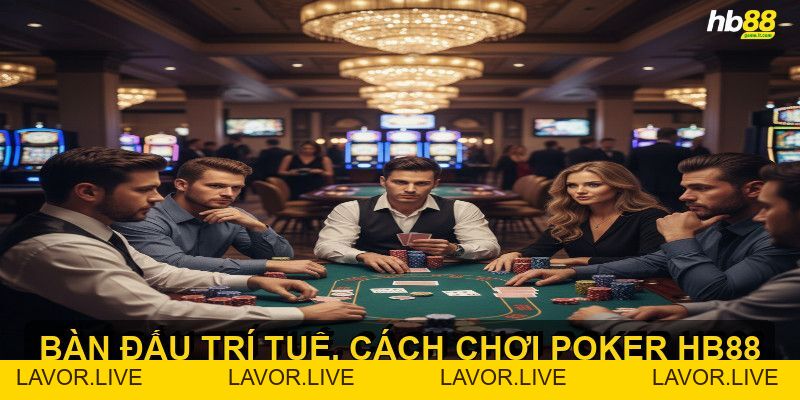 Cách Chơi Poker HB88 - Bí Quyết Nắm Vững Mọi Ván Bài - lavor
